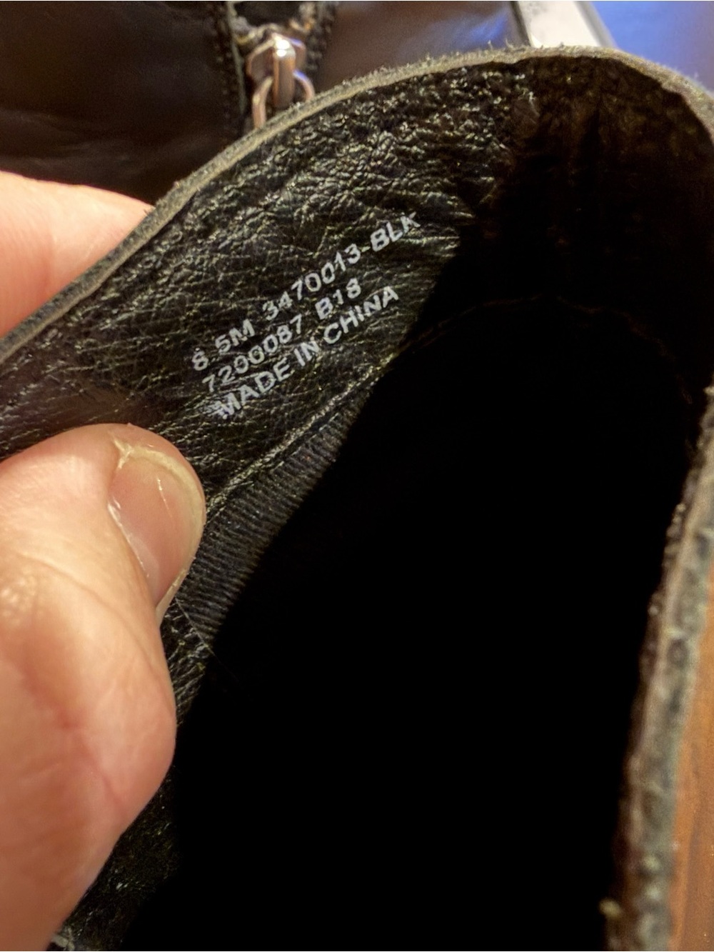 Frye Black Leather Side Zip Ankle Boots Block Heel Genuine Leather Booties - Picture 5 of 15